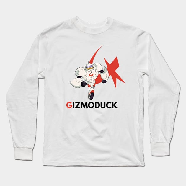 Go Go Gizmoduck Long Sleeve T-Shirt by Amores Patos 